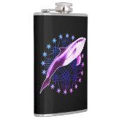 Dolphin Graphic Design Flachmann (Rechts)