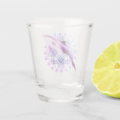 Dolphin Graphic Design Schnapsglas (Rückseite)