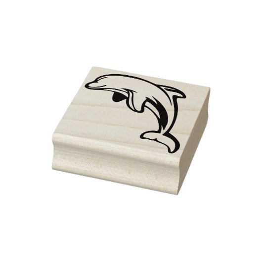 Dolphin Gummistempel (Stempel)