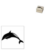 Dolphin Gummistempel (Stempel)