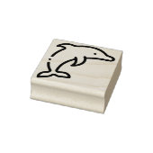Dolphin Gummistempel (Stempel)