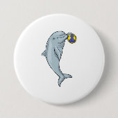 Dolphin Handball Handball Handball Button (Vorderseite)