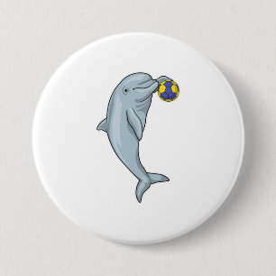 Dolphin Handball Handball Handball Button
