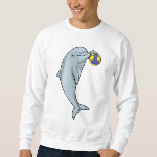 Dolphin Handball Handball Handball Sweatshirt (Vorderseite)