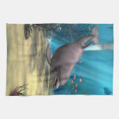 Dolphin Handtuch (Horizontal)