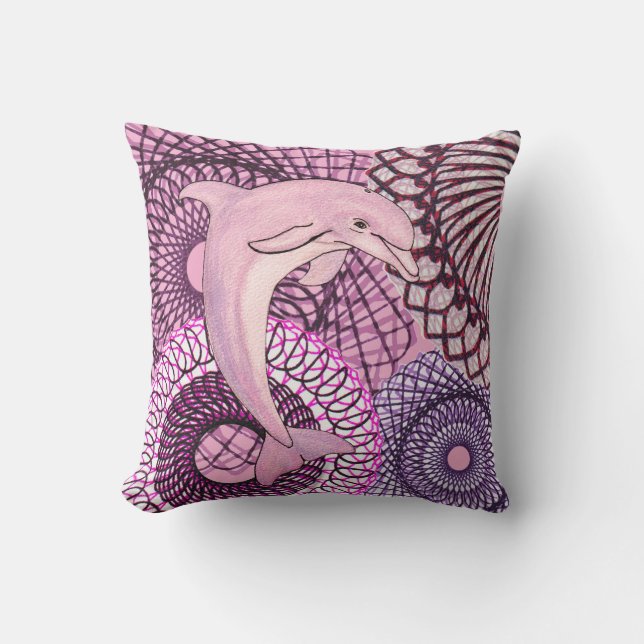 Dolphin Harmony Kissen (Vorderseite)