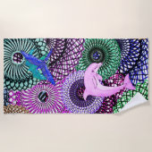 Dolphin Harmony Strandtuch (Vorderseite)