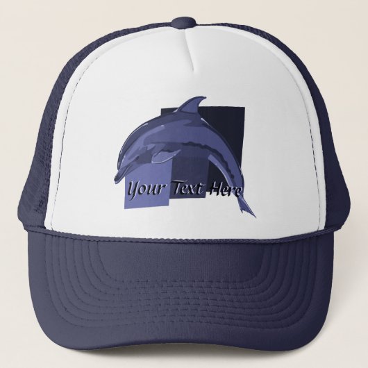 Dolphin Hat Truckerkappe (Vorderseite)