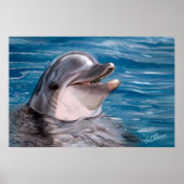 DOLPHIN HEAD POSTER (Vorne)