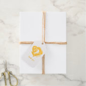 Dolphin heart geschenkanhänger (Mit Schnur)