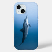 Dolphin im blauen Meer Case-Mate iPhone Hülle (Rückseite)