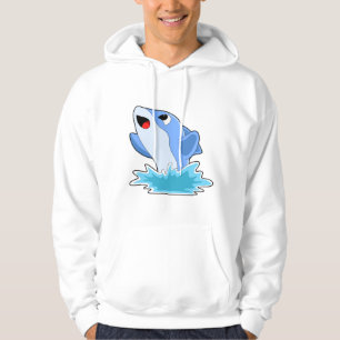 Dolphin im Wasser Hoodie