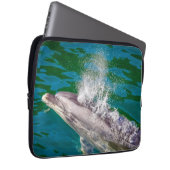 Dolphin in Milford Sound, Neuseeland Laptopschutzhülle (Vorne Rechts)