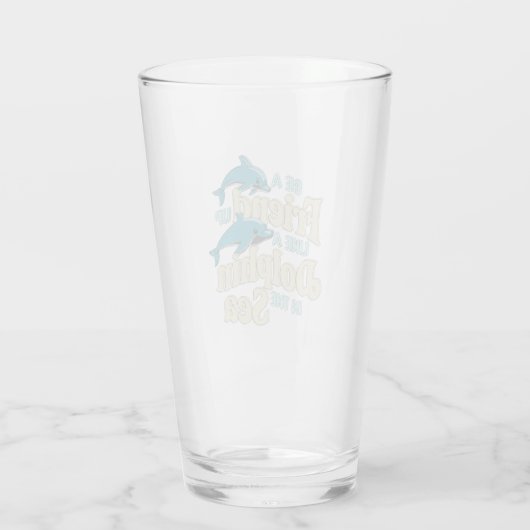 Dolphin Intelligence Glas (Rückseite)