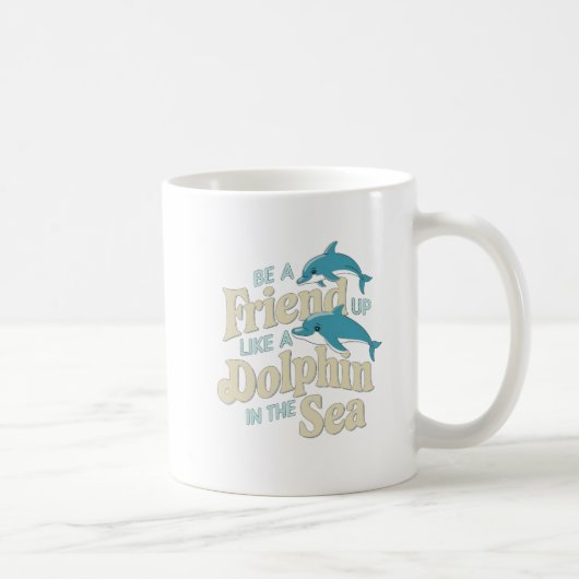Dolphin Intelligence Kaffeetasse (Rechts)