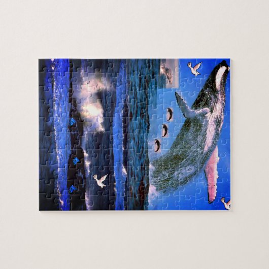 Dolphin Jigsaw Puzzle (Horizontal)