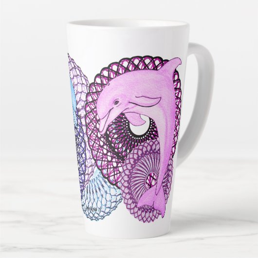 Dolphin Joy Milchtasse (Rechte Ecke)
