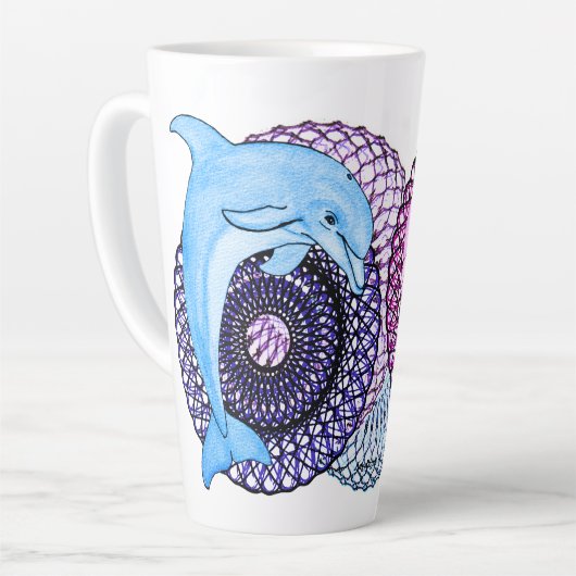Dolphin Joy Milchtasse (Linke Ecke)