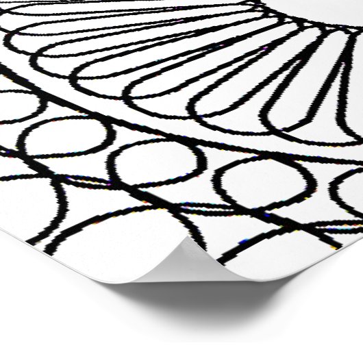 Dolphin Joy Poster (Ecke)