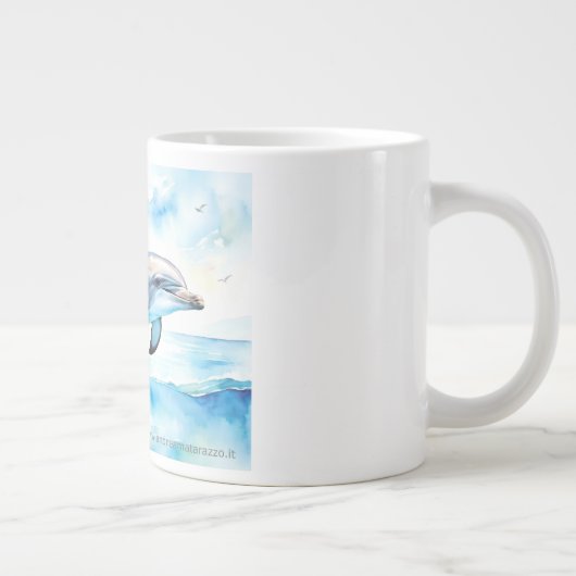 Dolphin Jumbo-Tasse (Rechts)