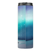 Dolphin Jumping im Ozean Thermosbecher (Rückseite)