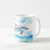 Dolphin Kaffeetasse (VorderseiteRechts)