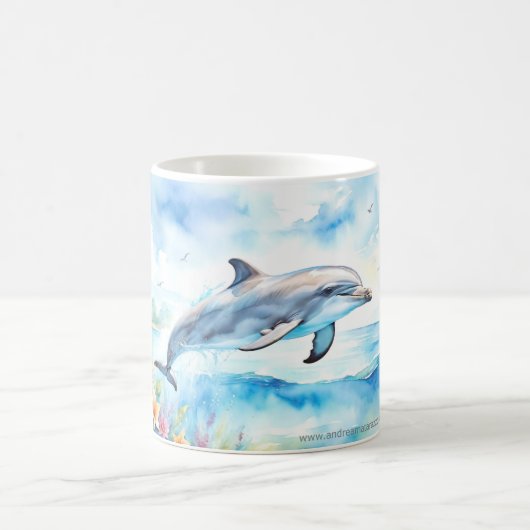 Dolphin Kaffeetasse (Mittel)