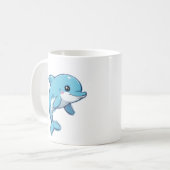 Dolphin Kaffeetasse (Vorderseite Links)