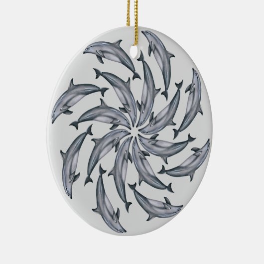 Dolphin Keramik Ornament (Rechts)