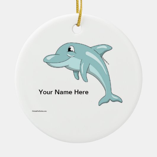 Dolphin Keramikornament (Vorne)
