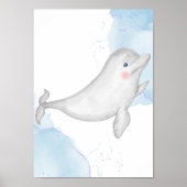 Dolphin Kinderzimmer Poster Sea Animal Kids (Vorne)