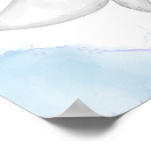 Dolphin Kinderzimmer Poster Sea Animal Kids (Ecke)