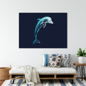 Dolphin-Kreatur-Print | Dolphin Wall Print Poster