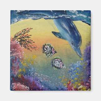 Dolphin-Kühlschrankmagnet Magnet