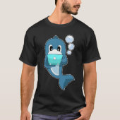 Dolphin Laptop T-Shirt (Vorderseite)