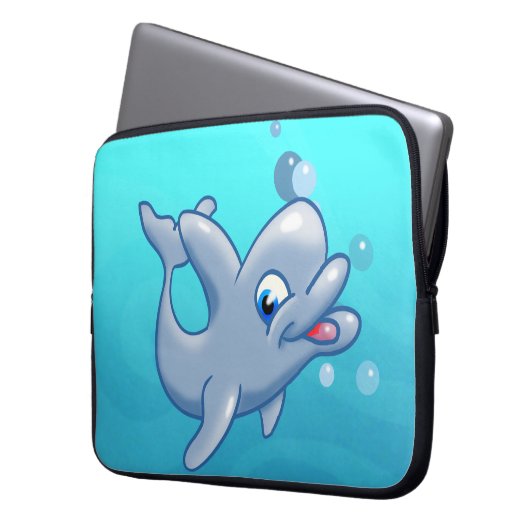 Dolphin Laptopschutzhülle (Vorderseite Links)