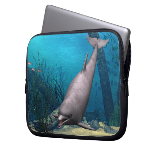 Dolphin Laptopschutzhülle (Vorderseite Links)