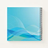 Dolphin Leaping im Ozean Personalisiert Notizblock (Rückseite)