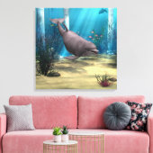 Dolphin Leinwanddruck (Insitu (Wohnzimmer))