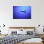 Dolphin Leinwanddruck (Insitu (Schlafzimmer))