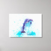 Dolphin Leinwanddruck (Vorderseite)