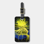 Dolphin-Liebe Gepäckanhänger (Vorderseite vertikal)