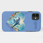 Dolphin-Liebe individuell anpassbar Case-Mate iPhone Hülle (Rückseite (Horizontal))