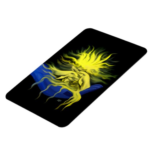 Dolphin-Liebe Magnet (Linke Seite)