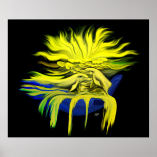 Dolphin-Liebe Poster