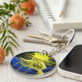 Dolphin-Liebe Schlüsselanhänger (Vorderseite rechts)