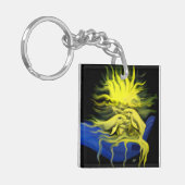 Dolphin-Liebe Schlüsselanhänger (Vorderseite links)