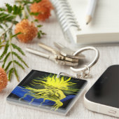 Dolphin-Liebe Schlüsselanhänger (Vorderseite rechts)