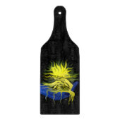 Dolphin-Liebe Schneidebrett (Vorderseite)