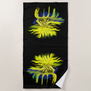 Dolphin-Liebe Strandtuch